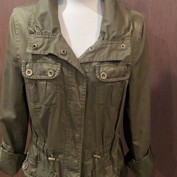 H&M Jackets & Coats Hm Army Green Utility Jacket Poshmark